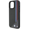 Etui BMW M Meshed Tricolor Stripes MagSafe do Apple iPhone 16 Pro Max Antracyt Typ Etui nakładka