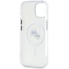 Etui KARL LAGERFELD IML Metal Karl & Choupette Head MagSafe do Apple iPhone 14 Pro Max Biały Seria telefonu iPhone