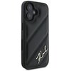 Etui KARL LAGERFELD Quilted Signature do Apple iPhone 16 Plus Czarny Kompatybilność Apple iPhone 16 Plus