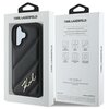 Etui KARL LAGERFELD Quilted Signature do Apple iPhone 16 Plus Czarny Marka telefonu Apple