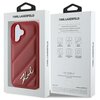 Etui KARL LAGERFELD Quilted Signature do Apple iPhone 16 Czerwony Marka telefonu Apple