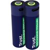 Akumulatorki AA 1700 mAh USB-C TRUST (2 szt.) Liczba szt w opakowaniu 2