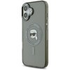 Etui KARL LAGERFELD IML Metal Karl Head MagSafe do Apple iPhone 16 Czarny Seria telefonu iPhone