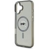 Etui KARL LAGERFELD IML Metal Karl Head MagSafe do Apple iPhone 16 Czarny Typ Etui nakładka