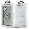 Etui KARL LAGERFELD IML Metal Karl Head MagSafe do Apple iPhone 16 Czarny Marka telefonu Apple