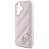 Etui KARL LAGERFELD Quilted Signature do Apple iPhone 16 Różowy Typ Etui nakładka