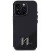 Etui KARL LAGERFELD Silicone Shadow Metal Initial Magsafe do Apple iPhone 16 Pro Czarny Kompatybilność Apple iPhone 16 Pro