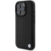 Etui BMW Leather Hot Stamp do Apple iPhone 16 Pro Czarny Seria telefonu iPhone