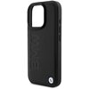 Etui BMW Leather Hot Stamp do Apple iPhone 16 Pro Czarny Dominujący kolor Czarny