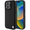 Etui BMW Leather Hot Stamp do Apple iPhone 16 Pro Max Czarny