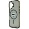 Etui KARL LAGERFELD IML Metal Choupette Head MagSafe do Apple iPhone 16 Czarny Typ Etui nakładka