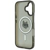 Etui KARL LAGERFELD IML Metal Choupette Head MagSafe do Apple iPhone 16 Czarny Gwarancja 24 miesiące