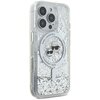 Etui KARL LAGERFELD Liquid Glitter Karl&Choupette Head MagSafe do Apple iPhone 16 Pro Przezroczysty Kompatybilność Apple iPhone 16 Pro