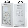 Etui KARL LAGERFELD Liquid Glitter Karl&Choupette Head MagSafe do Apple iPhone 16 Pro Przezroczysty Marka telefonu Apple