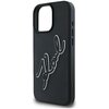 Etui KARL LAGERFELD 3D Rubber Bicolor Signature do Apple iPhone 16 Pro Czarny Typ Etui nakładka