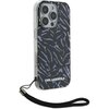 Etui KARL LAGERFELD Zebra with Cord do Apple iPhone 16 Pro Max Fioletowy Model telefonu iPhone 16 Pro Max