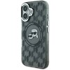 Etui KARL LAGERFELD IML Monogram Karl&Choupette Head MagSafe do Apple iPhone 16 Seria telefonu iPhone