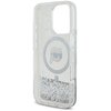 Etui KARL LAGERFELD Liquid Glitter Karl Head MagSafe do Apple iPhone 16 Pro Max Przezroczysty Gwarancja 24 miesiące