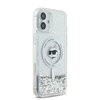Etui KARL LAGERFELD Liquid Glitter Choupette Head MagSafe do Apple iPhone 16 Przezroczysty Kompatybilność Apple iPhone 16