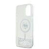 Etui KARL LAGERFELD Liquid Glitter Choupette Head MagSafe do Apple iPhone 16 Przezroczysty Gwarancja 24 miesiące
