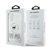 Etui KARL LAGERFELD Liquid Glitter Choupette Head MagSafe do Apple iPhone 16 Przezroczysty Marka telefonu Apple