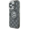 Etui KARL LAGERFELD IML Monogram Karl&Choupette Head MagSafe do Apple iPhone 16 Pro Max Czarny Seria telefonu iPhone