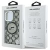 Etui KARL LAGERFELD IML Monogram Karl&Choupette Head MagSafe do Apple iPhone 16 Pro Max Czarny Marka telefonu Apple
