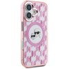 Etui KARL LAGERFELD IML Monogram Karl&Choupette Head MagSafe do Apple iPhone 16 Różowy Kompatybilność Apple iPhone 16