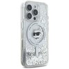 Etui KARL LAGERFELD Liquid Glitter Choupette Head MagSafe do Apple iPhone 16 Pro Max Przezroczysty Kompatybilność Apple iPhone 16 Pro Max