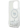 Etui KARL LAGERFELD Liquid Glitter Choupette Head MagSafe do Apple iPhone 16 Pro Max Przezroczysty Gwarancja 24 miesiące