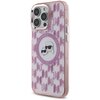 Etui KARL LAGERFELD IML Monogram Karl&Choupette Head MagSafe do Apple iPhone 16 Pro Max Różowy Seria telefonu iPhone