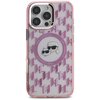Etui KARL LAGERFELD IML Monogram Karl&Choupette Head MagSafe do Apple iPhone 16 Pro Max Różowy Model telefonu iPhone 16 Pro Max