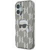 Etui KARL LAGERFELD IML Karl Head Electroplated do Apple iPhone 16 Czarny Kompatybilność Apple iPhone 16