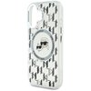 Etui KARL LAGERFELD IML Monogram Karl&Choupette Head MagSafe do Apple iPhone 16 Przezroczysty Typ Etui nakładka