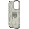 Etui KARL LAGERFELD IML Karl Head Electroplated do Apple iPhone 16 Pro Czarny Marka telefonu Apple
