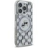 Etui KARL LAGERFELD IML Monogram Karl&Choupette Head MagSafe do Apple iPhone 16 Pro Przezroczysty Kompatybilność Apple iPhone 16 Pro