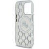 Etui KARL LAGERFELD IML Monogram Karl&Choupette Head MagSafe do Apple iPhone 16 Pro Max Przezroczysty Gwarancja 24 miesiące