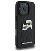 Etui KARL LAGERFELD Monogram Karl&Chaoupette Head Pin do Apple iPhone 16 Pro Max Czarny Marka telefonu Apple