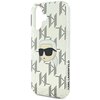 Etui KARL LAGERFELD IML Karl Head Electroplated do Apple iPhone 16 Przezroczysty Typ Etui nakładka