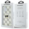 Etui KARL LAGERFELD IML Karl Head Electroplated do Apple iPhone 16 Przezroczysty Marka telefonu Apple