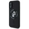 Etui KARL LAGERFELD Silicone Karl&Choupette Ring MagSafe do Apple iPhone 16 Plus Czarny Seria telefonu iPhone