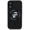 Etui KARL LAGERFELD Silicone Karl&Choupette Ring MagSafe do Apple iPhone 16 Plus Czarny Model telefonu iPhone 16 Plus