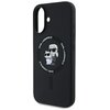 Etui KARL LAGERFELD Silicone Karl&Choupette Ring MagSafe do Apple iPhone 16 Plus Czarny Typ Etui nakładka