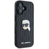 Etui KARL LAGERFELD Monogram Karl Head Pin do Apple iPhone 16 Czarny Kompatybilność Apple iPhone 16