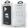 Etui KARL LAGERFELD Monogram Karl Head Pin do Apple iPhone 16 Czarny Marka telefonu Apple