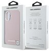 Etui KARL LAGERFELD FW Metal Plate MagSafe do Apple iPhone 16 Różowy Marka telefonu Apple
