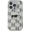 Etui KARL LAGERFELD IML Karl Head Electroplated do Apple iPhone 16 Pro Przezroczysty Model telefonu iPhone 16 Pro