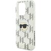 Etui KARL LAGERFELD IML Karl Head Electroplated do Apple iPhone 16 Pro Przezroczysty Typ Etui nakładka