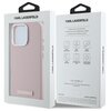 Etui KARL LAGERFELD FW Metal Plate MagSafe do Apple iPhone 16 Pro Różowy Marka telefonu Apple