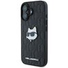 Etui KARL LAGERFELD Monogram Choupette Head Pin do Apple iPhone 16 Czarny Seria telefonu iPhone